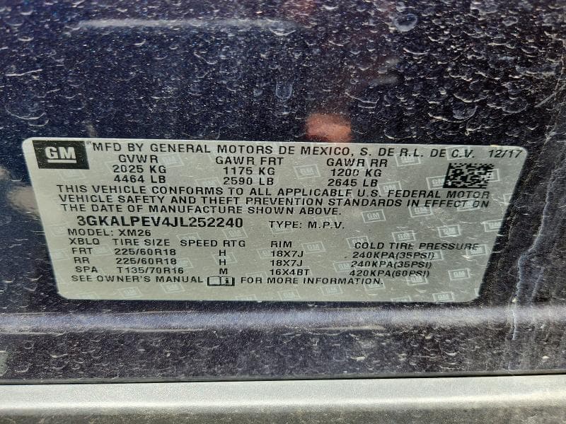 2018 GMC TERRAIN SLT 13