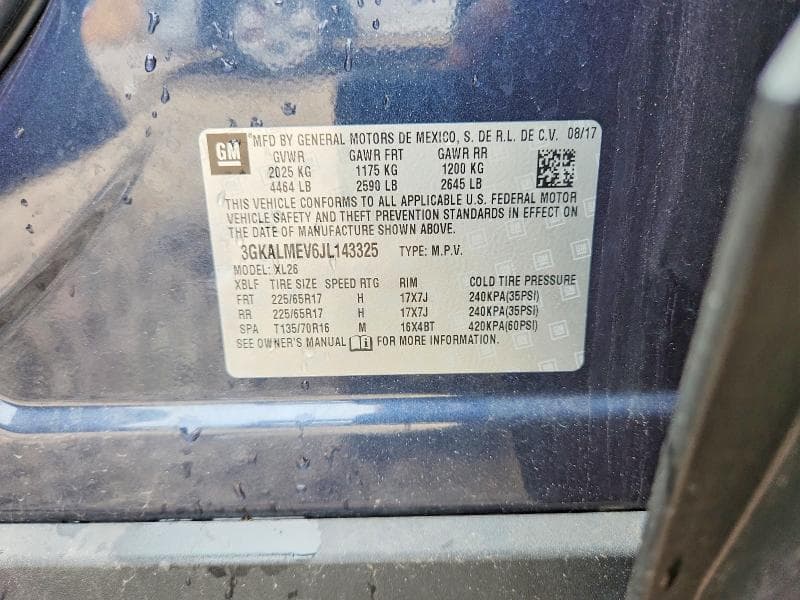 2018 GMC TERRAIN SLE 12