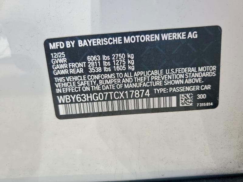 2026 BMW I5 EDRIVE 40 12