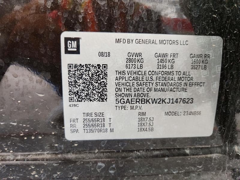 2019 BUICK ENCLAVE ESSENCE 12