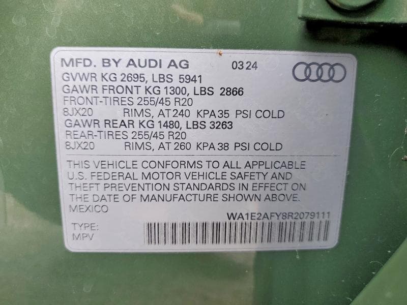 2024 AUDI Q5 E PREMIUM PLUS 55 14