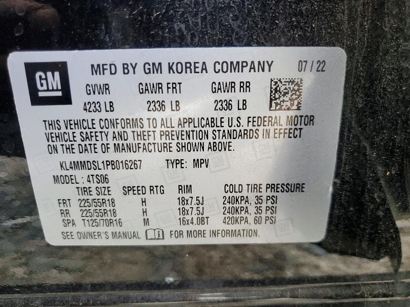 2023 BUICK ENCORE GX SELECT 14