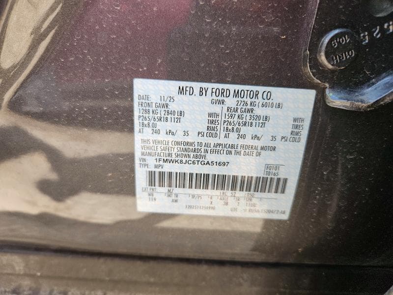 2026 FORD EXPLORER TREMOR 13
