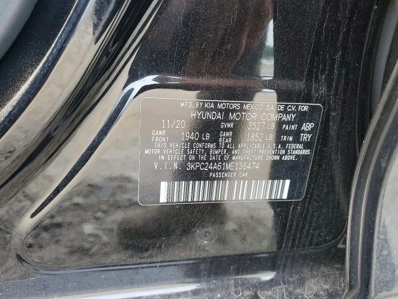 2021 HYUNDAI ACCENT SE 12