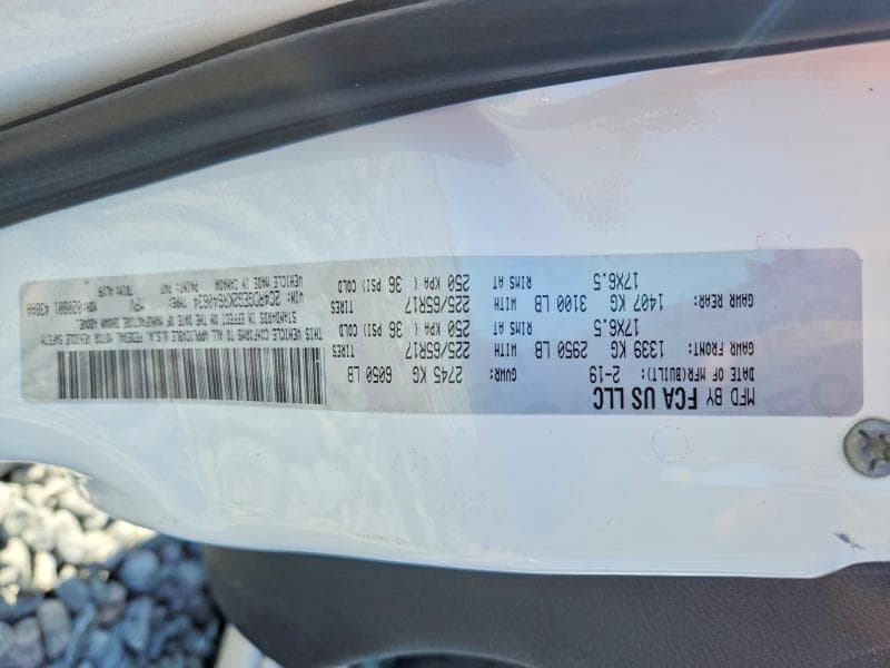 2019 DODGE GRAND CARAVAN GT 14