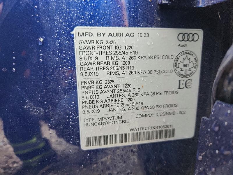 2024 AUDI Q3 TECHNIK 45 14