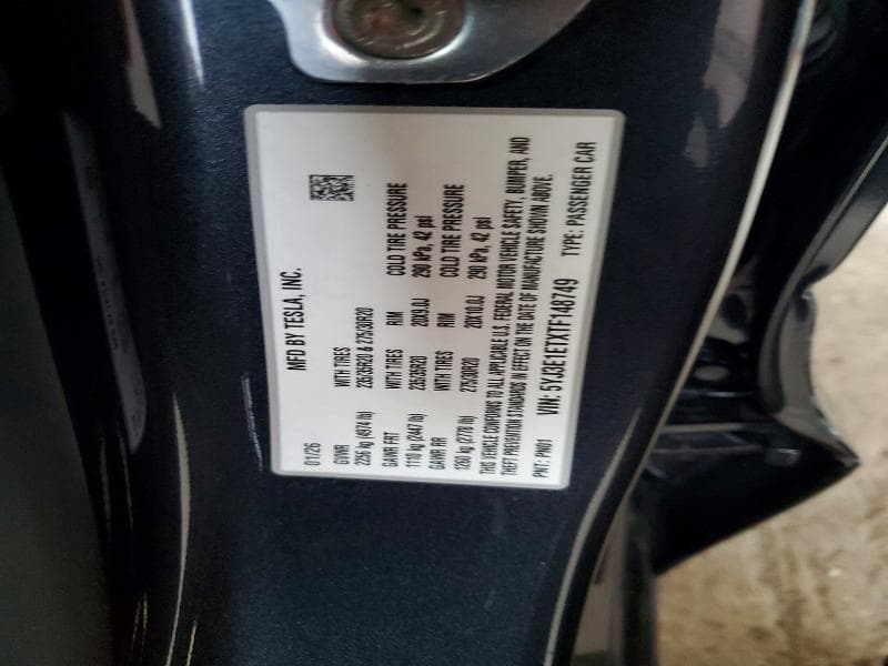 2026 TESLA MODEL 3 12