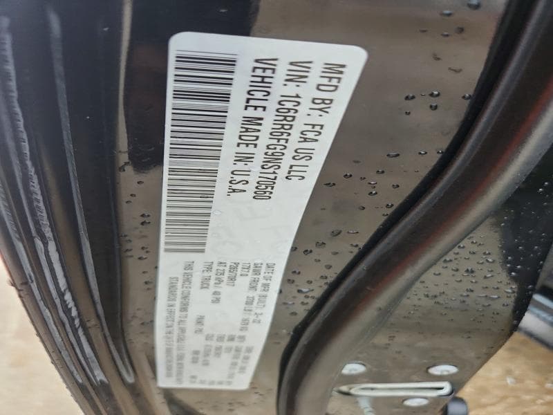 2022 RAM 1500 CLASSIC TRADESMAN 12