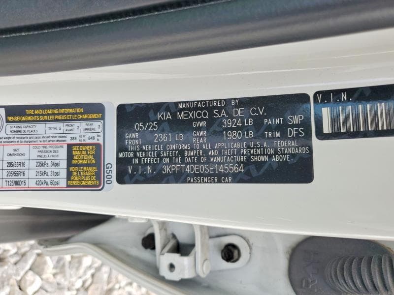2025 KIA K4 LXS 12