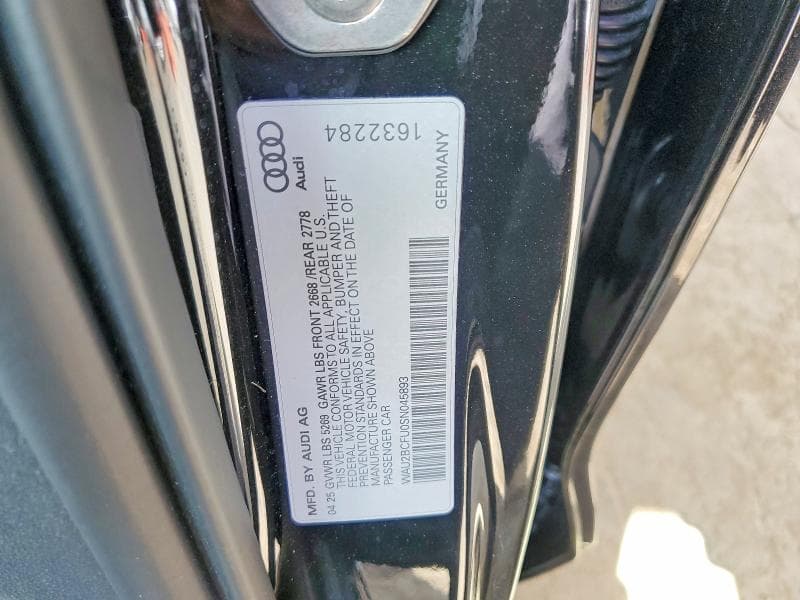 2025 AUDI A5 PREMIUM PLUS 12