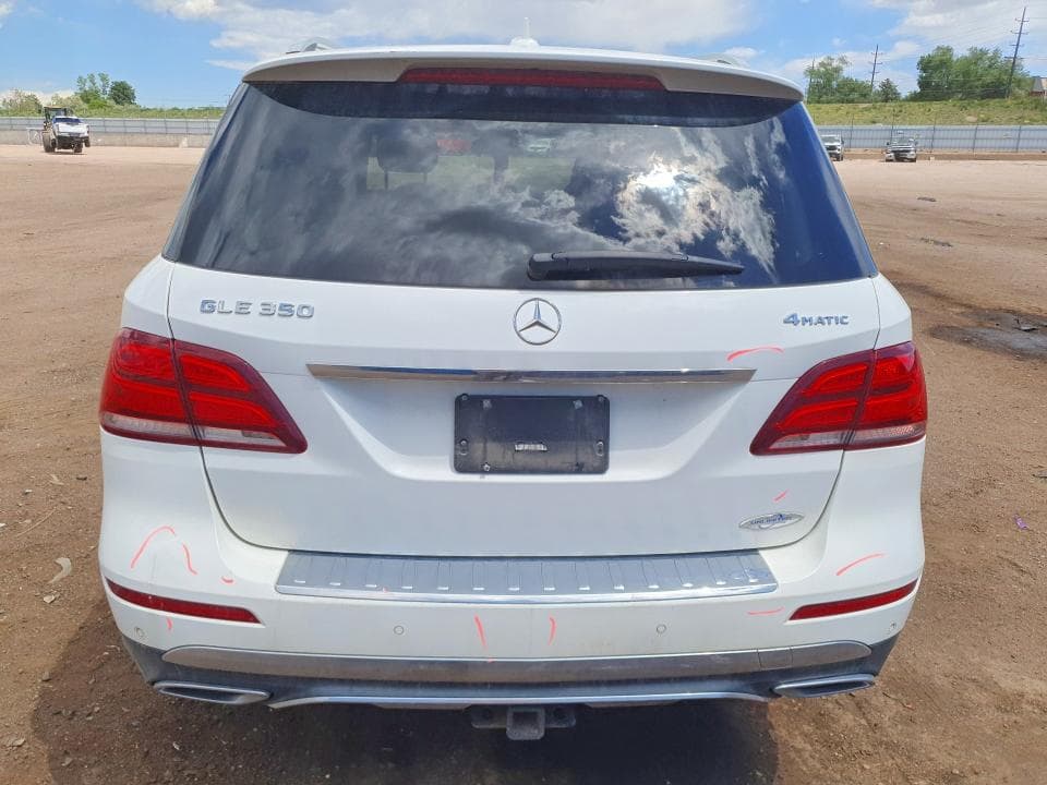2018 MERCEDES-BENZ GLE 350 4MATIC 350 4MATIC 6