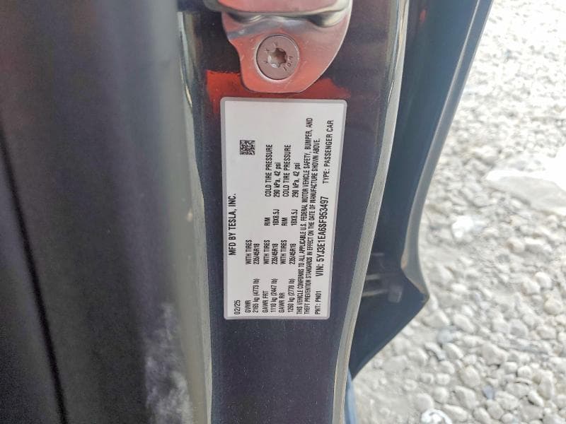 2025 TESLA MODEL 3 13