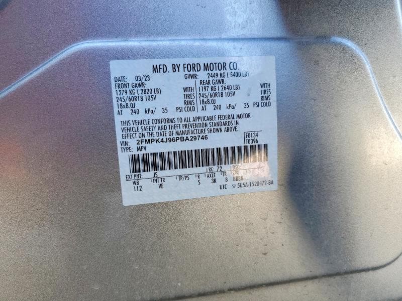2023 FORD EDGE ST 12