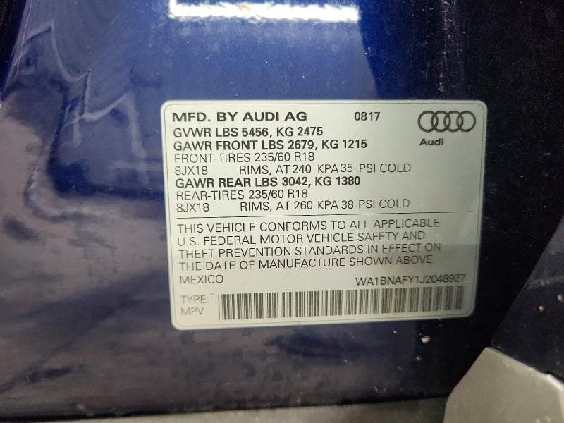 2018 AUDI Q5 PREMIUM PLUS 13