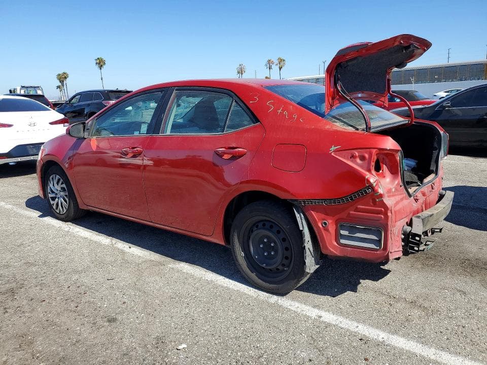 2018 TOYOTA COROLLA LE 2