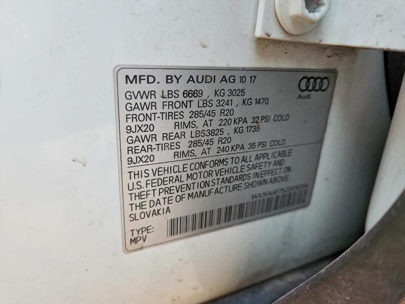 2018 AUDI Q7 PRESTIGE 14