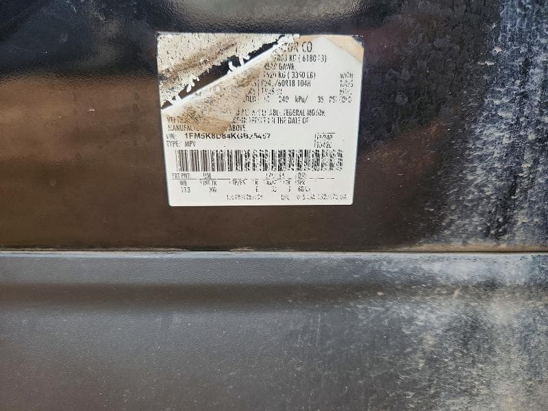 2019 FORD EXPLORER XLT 12