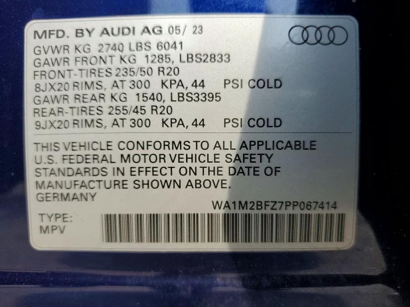 2023 AUDI Q4 E-TRON PRESTIGE 13