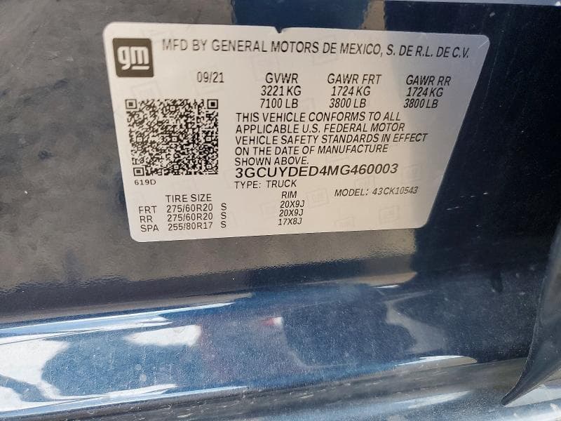 2021 CHEVROLET SILVERADO K1500 LT 13