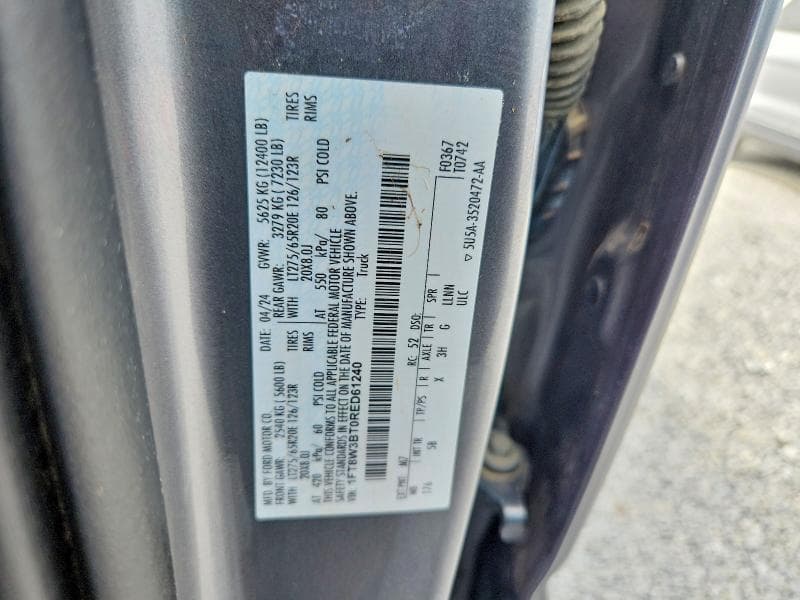 2024 FORD F350 SUPER DUTY 13