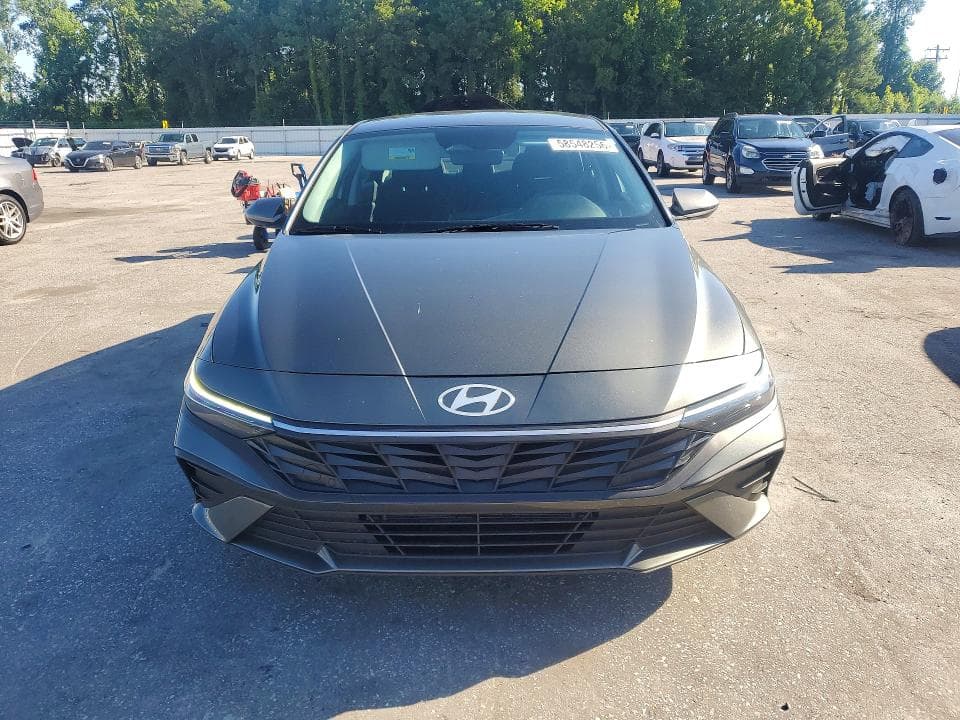 2025 HYUNDAI ELANTRA HYBRID BLUE 5
