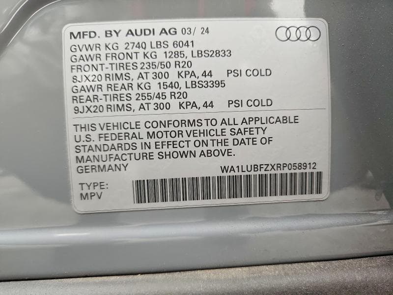 2024 AUDI Q4 E-TRON PREMIUM PLUS 13