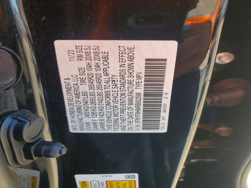 2024 HONDA PASSPORT BLACK EDITION 13