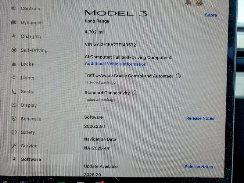 2026 TESLA MODEL 3 9