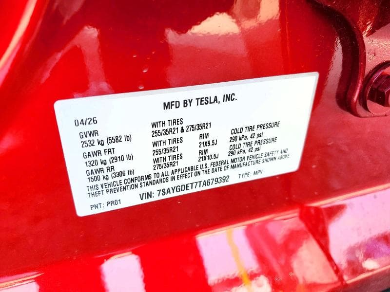 2026 TESLA MODEL Y 13