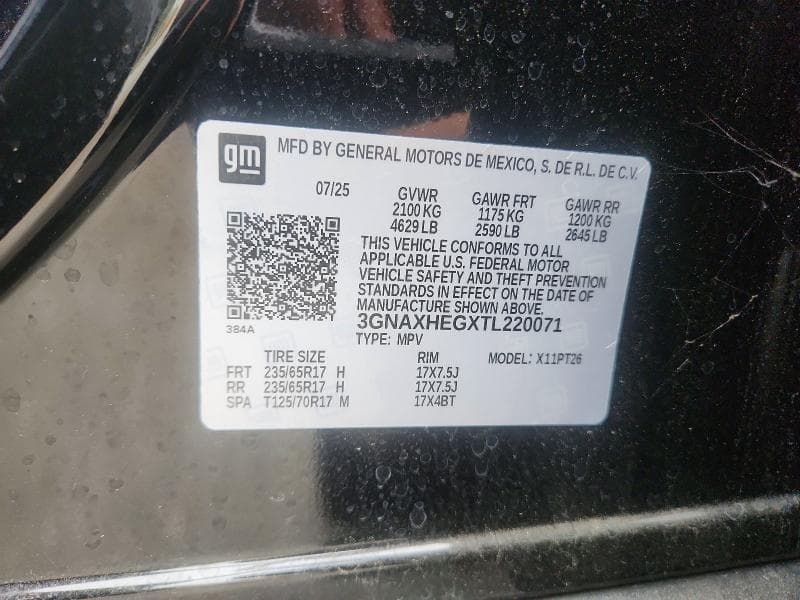 2026 CHEVROLET EQUINOX LT 14