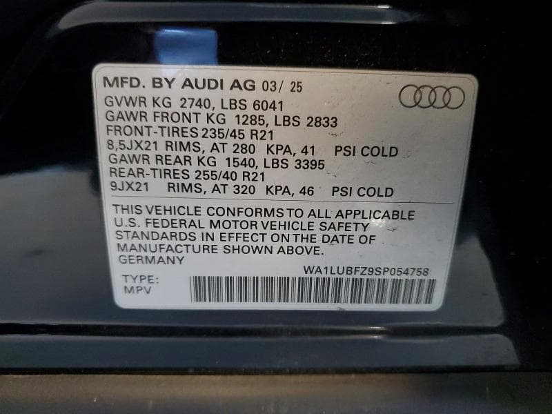 2025 AUDI Q4 E-TRON PREMIUM PLUS 13