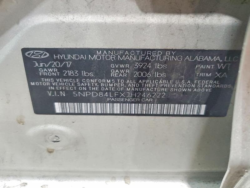 2018 HYUNDAI ELANTRA SEL 13