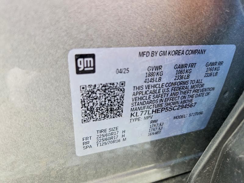2025 CHEVROLET TRAX 1LT 14