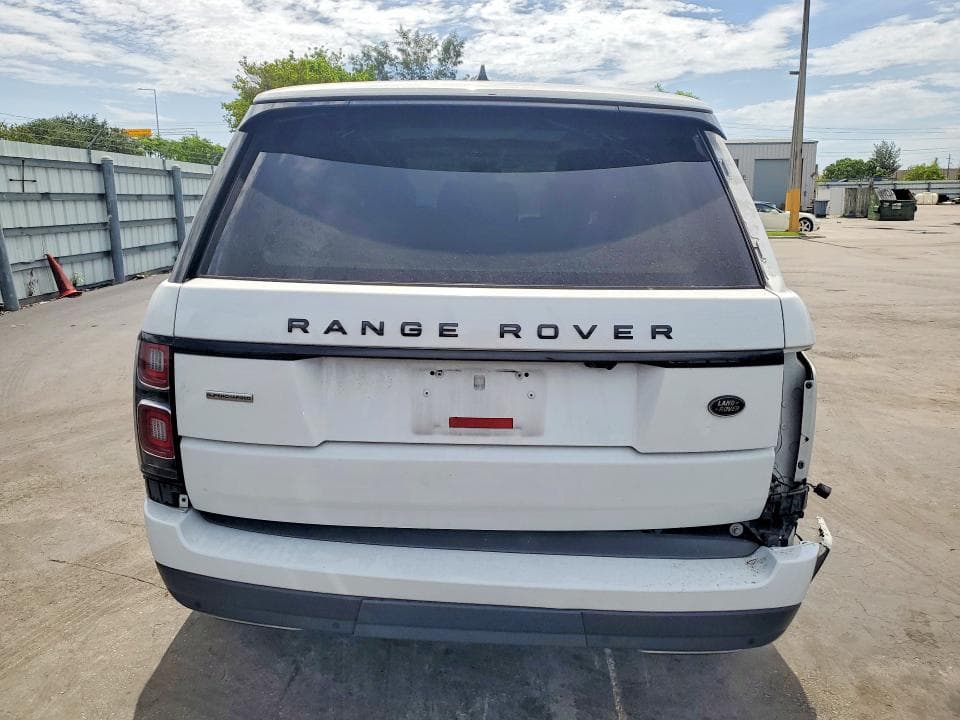 2019 LAND ROVER RANGE ROVER SUPERCHARGED 6