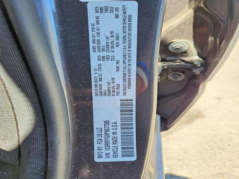 2023 RAM 1500 BIG HORN 12
