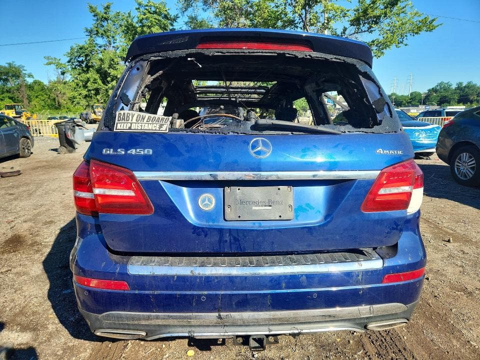2017 MERCEDES-BENZ GLS 450 4MATIC 6