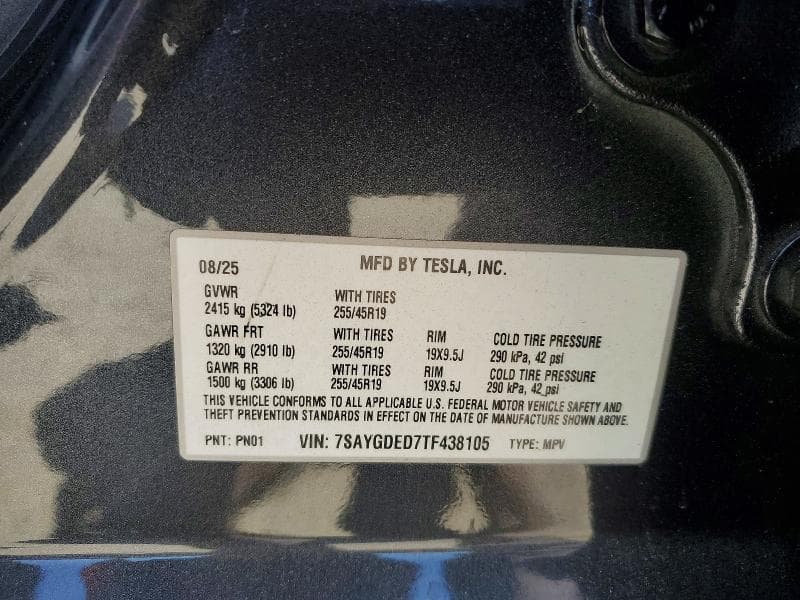 2026 TESLA MODEL Y 13