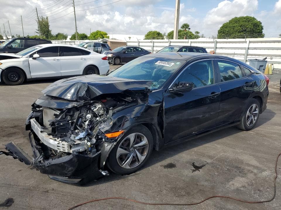 2019 HONDA CIVIC LX - 1