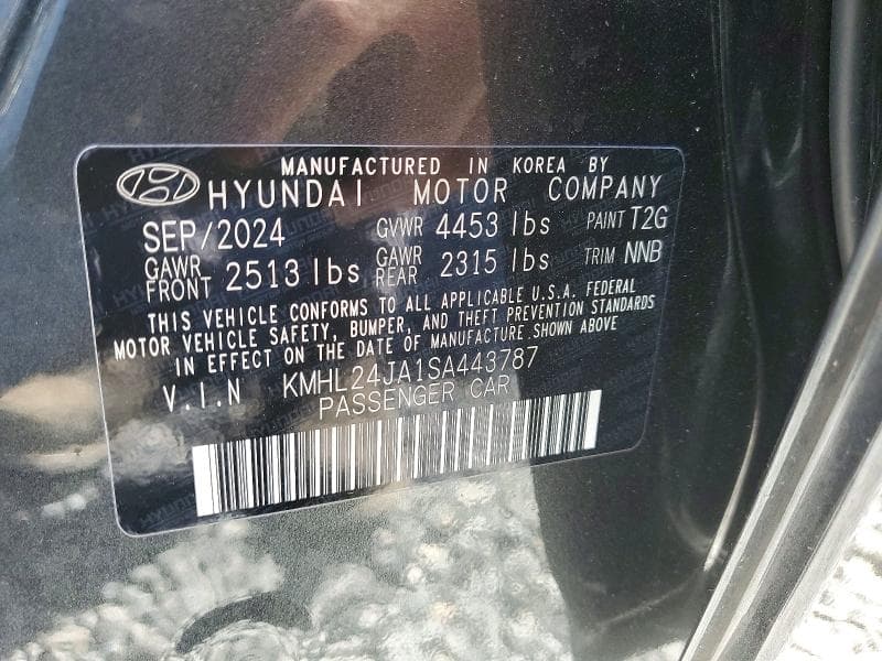 2025 HYUNDAI SONATA SE 12