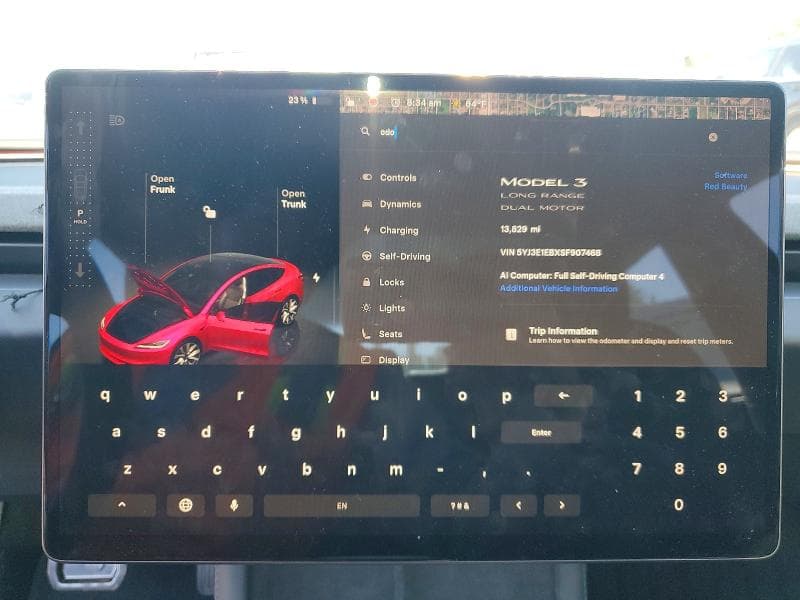 2025 TESLA MODEL 3 9