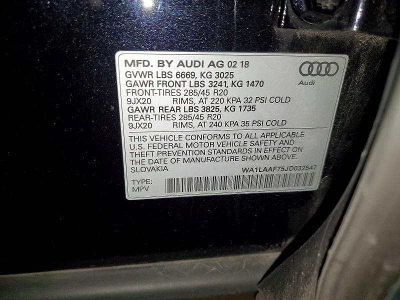 2018 AUDI Q7 PREMIUM PLUS 14