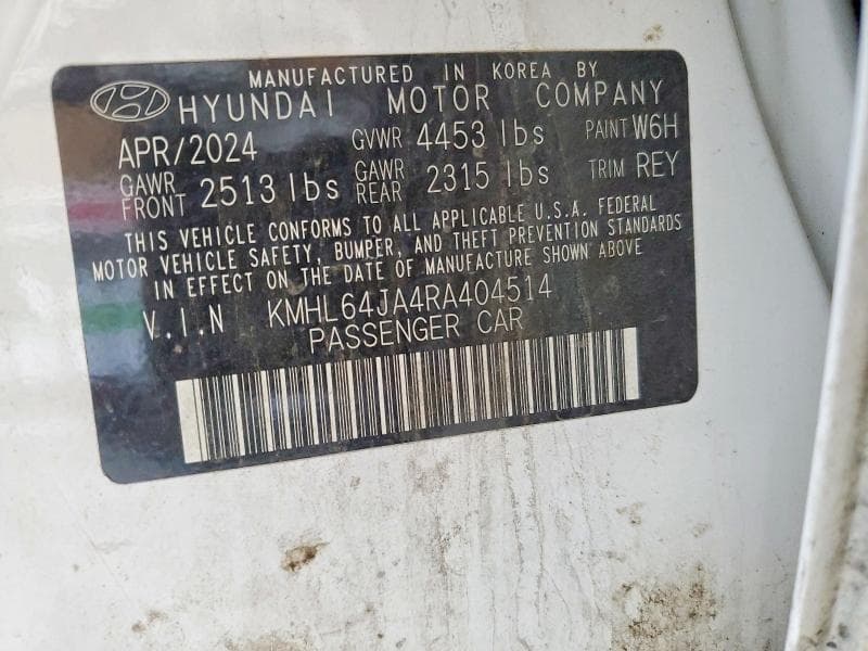 2024 HYUNDAI SONATA SEL 12