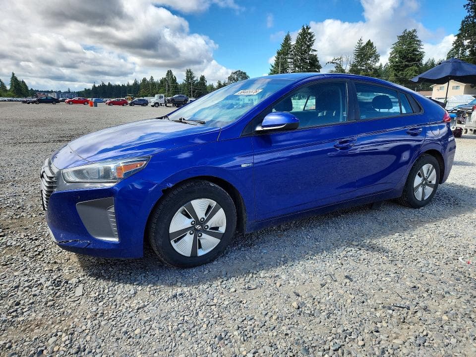 2019 HYUNDAI IONIQ BLUE