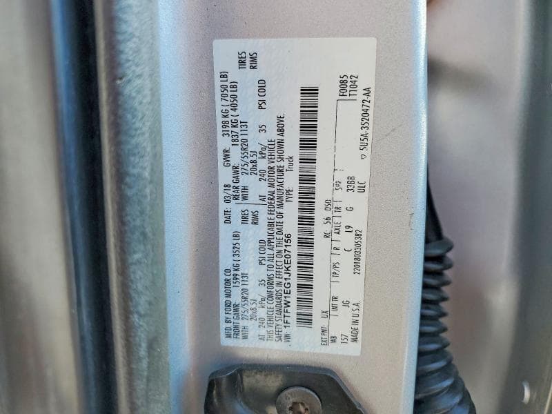 2018 FORD F150 SUPERCREW 13