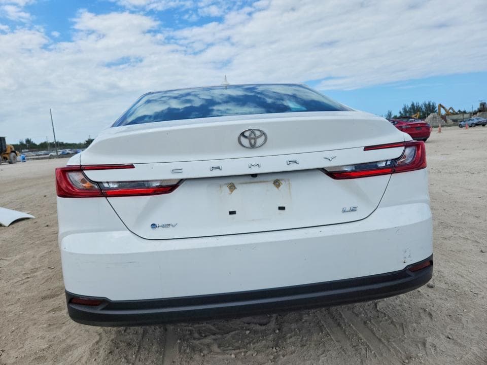 2025 TOYOTA CAMRY LE 6
