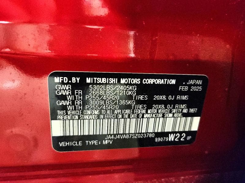 2025 MITSUBISHI OUTLANDER SE 13