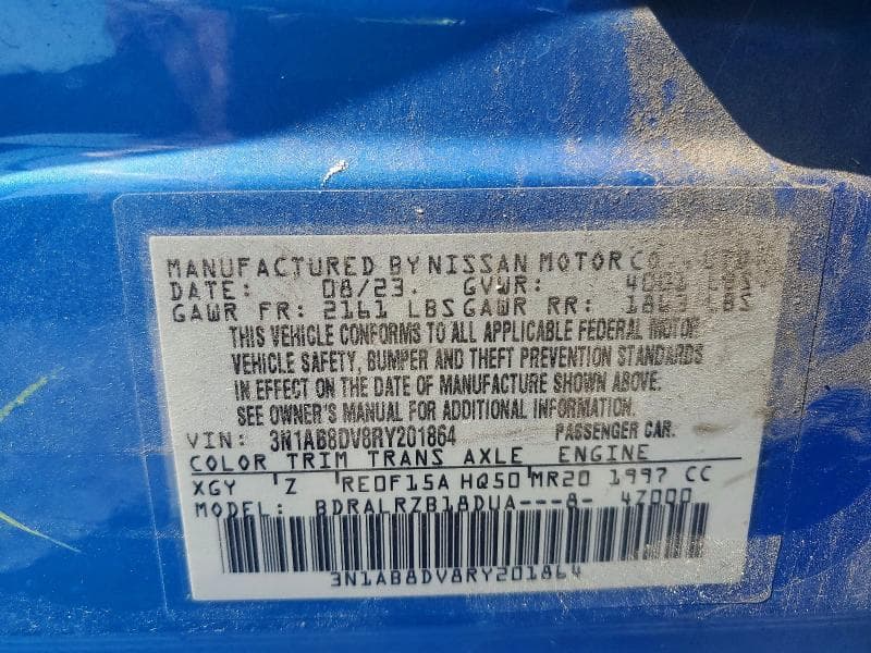 2024 NISSAN SENTRA SR 12
