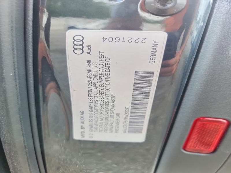2021 AUDI A5 PREMIUM PLUS 40 12