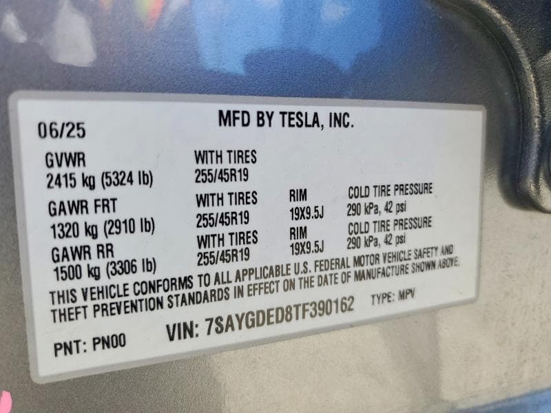 2026 TESLA MODEL Y 14