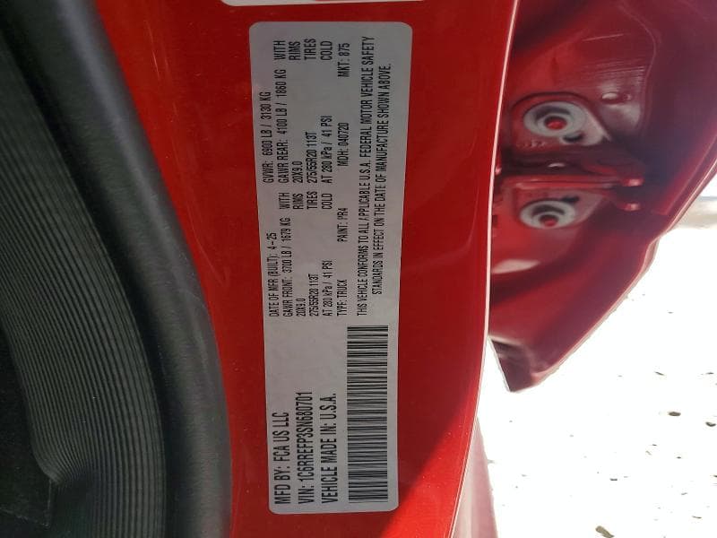 2025 RAM 1500 BIG HORN/LONE STAR 12